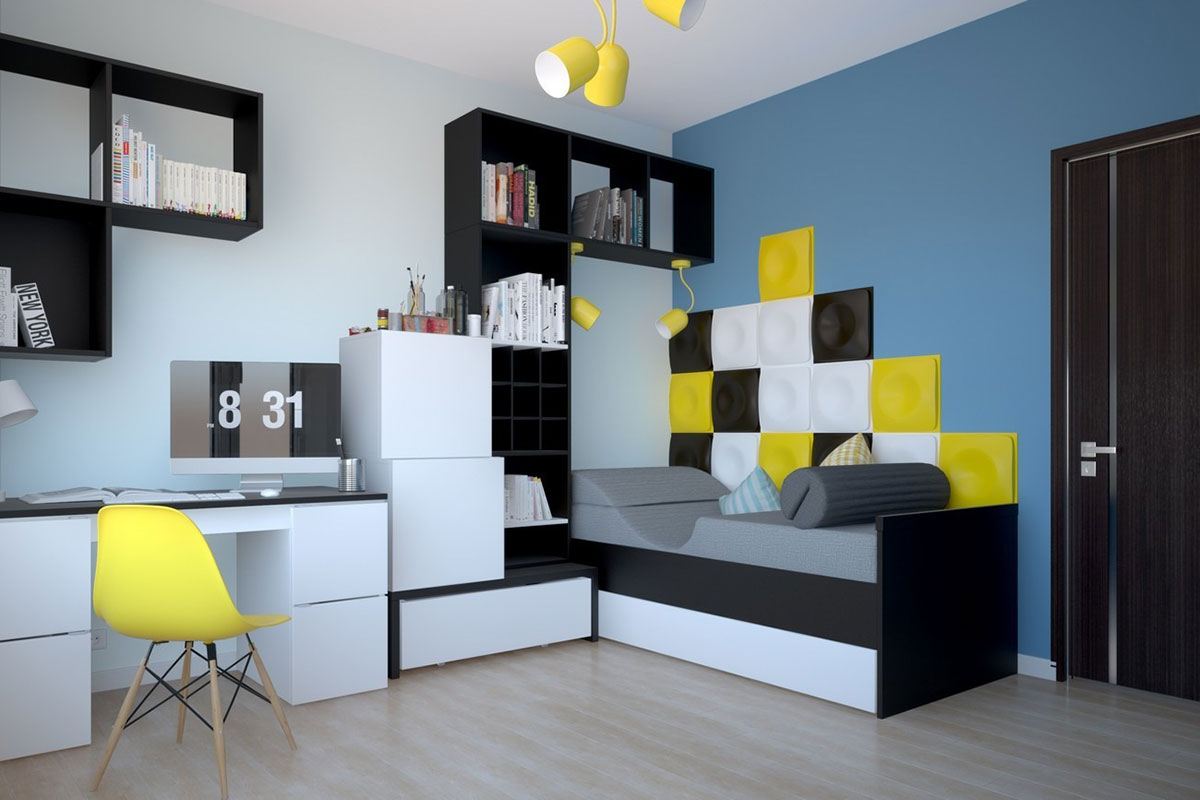 3-Bedroom, 1600 Sq Ft European House Plan with 2-Car Garage