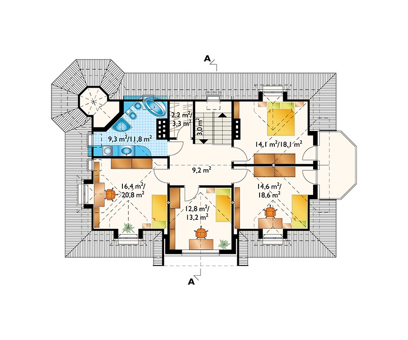 78609R - Antras Aukštas