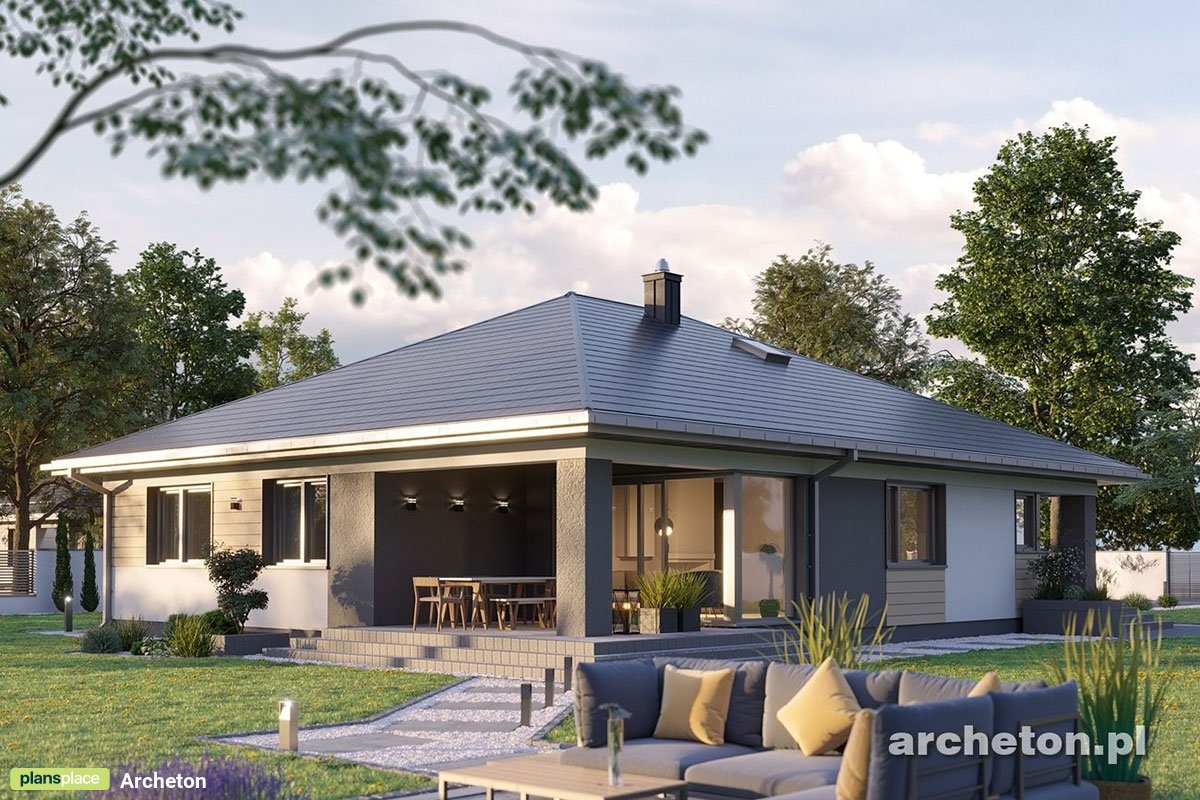 4-Bedroom, 1300 Sq Ft Single Level House with Open Floor Plan