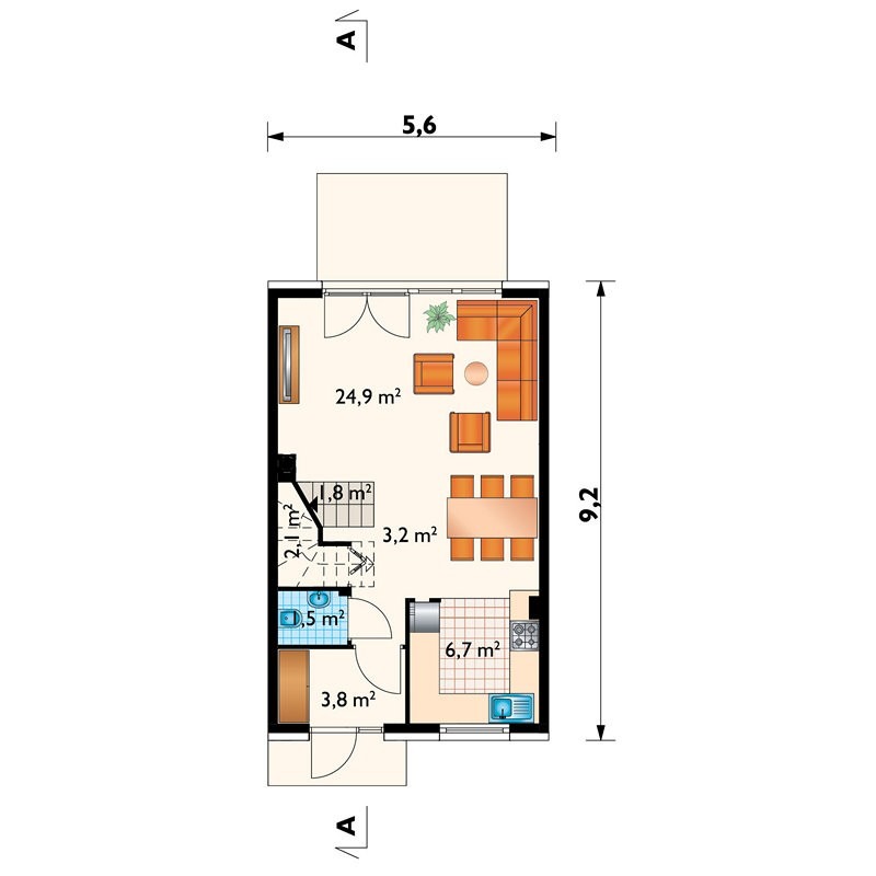 72000R - Pirmas Aukštas