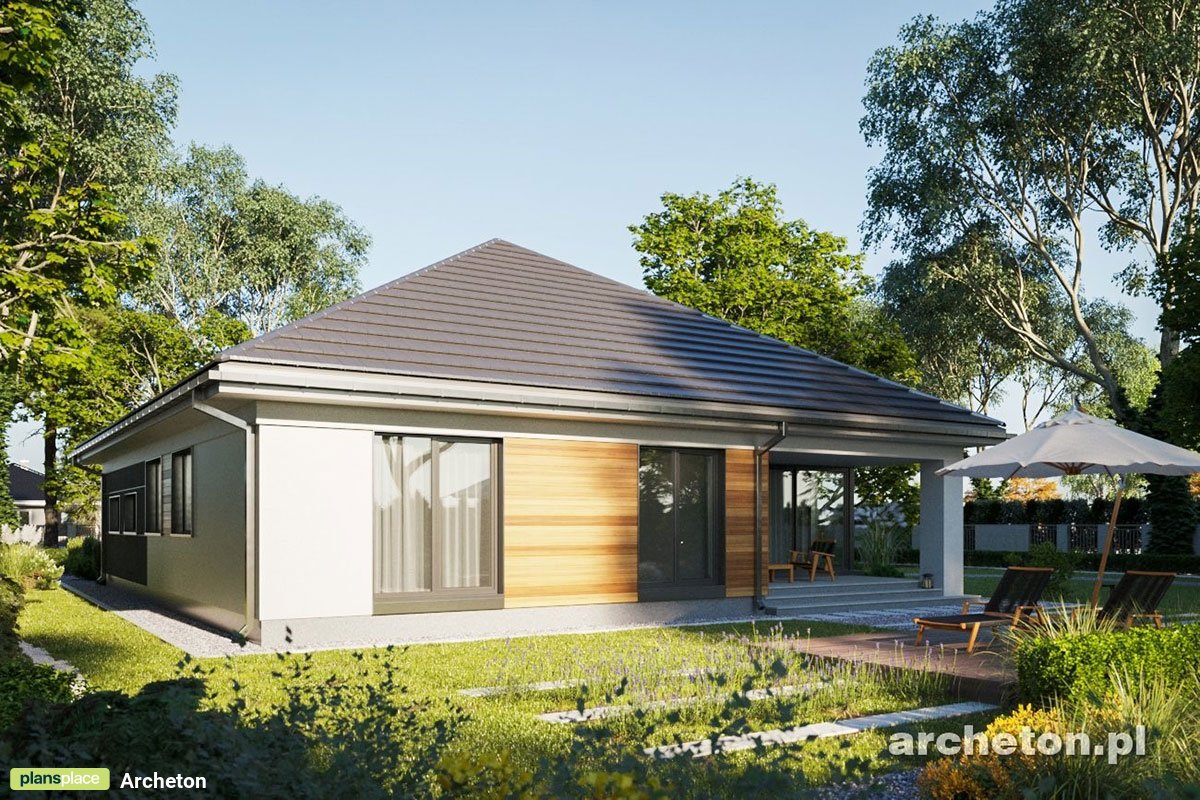 Home Plan with Open Floor Plan and 2-Car Front-Load Garage