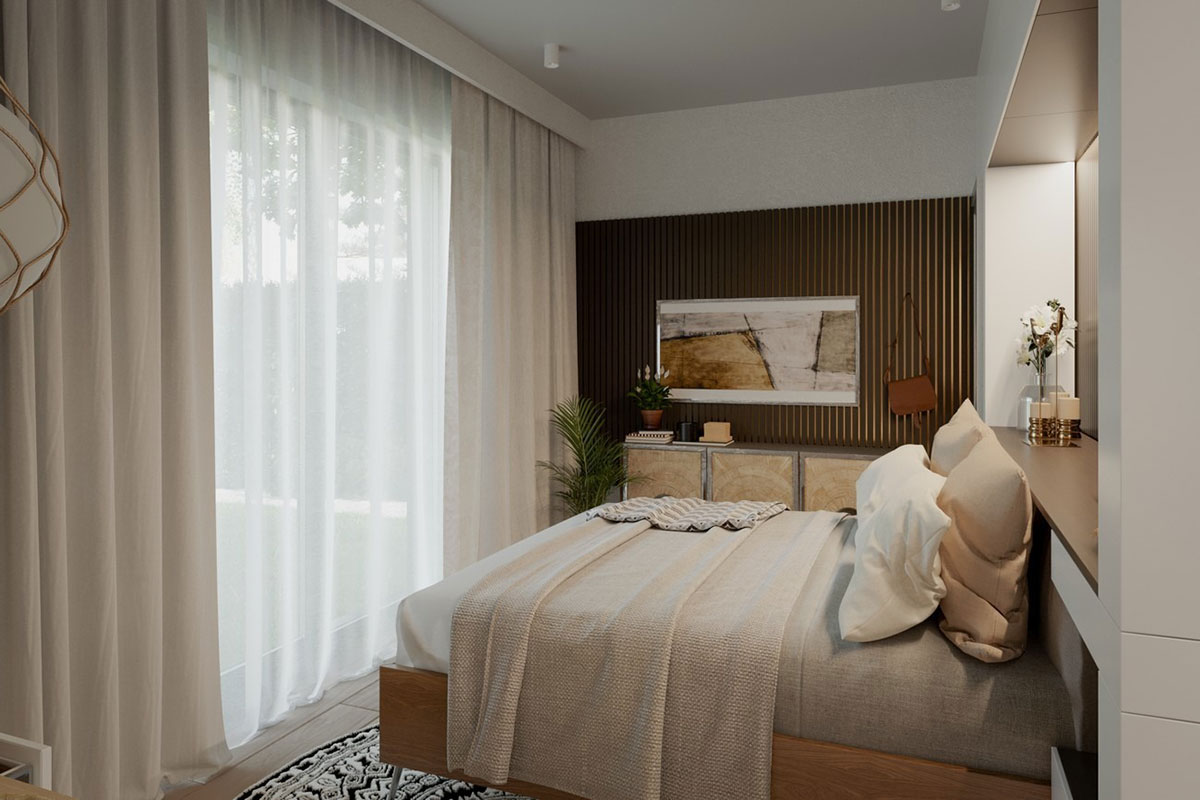 Home Plan with Open Floor Plan and 2-Car Front-Load Garage