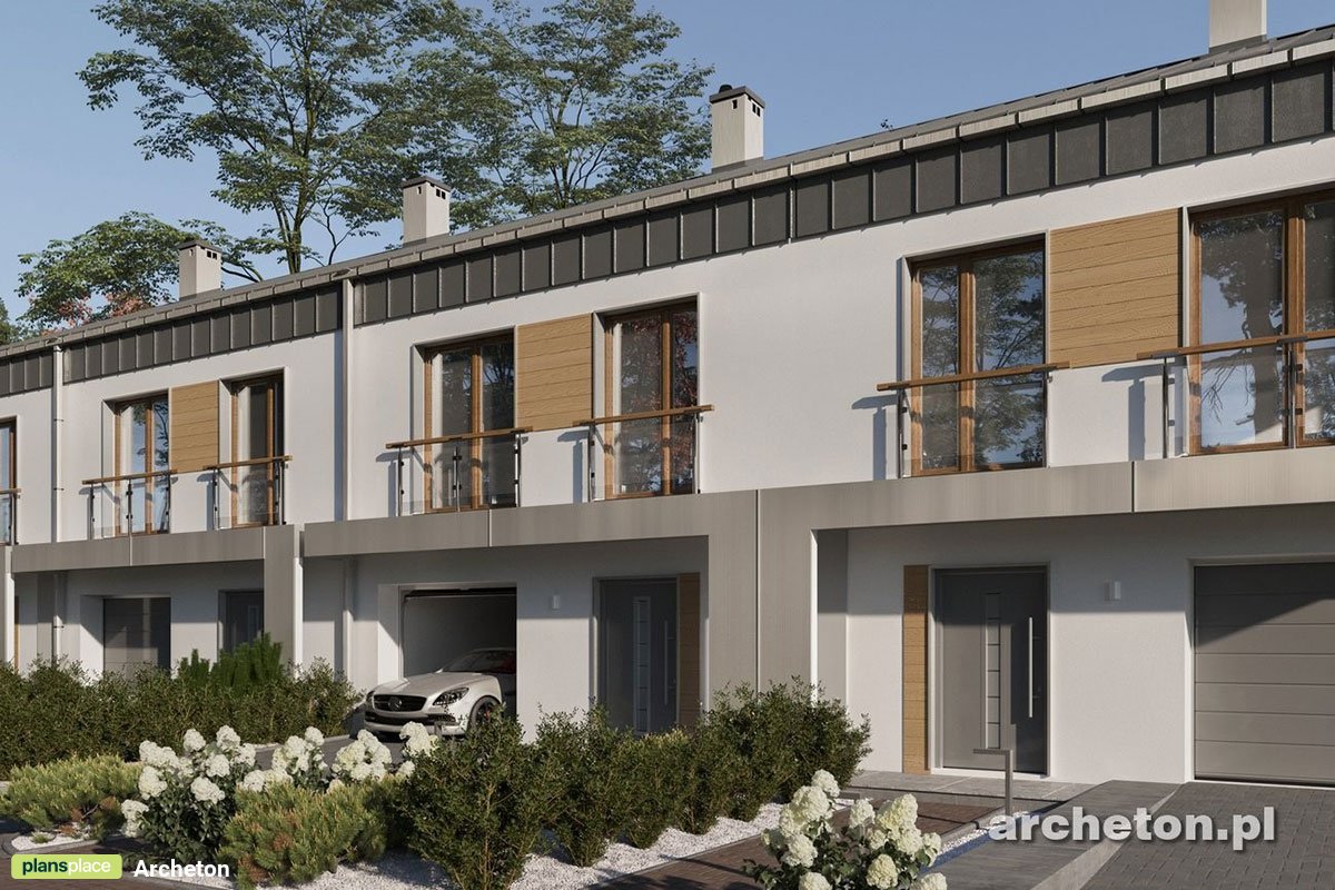 Dviejų aukštų namo projektas 156 m²: 4 Miegamieji, 2 Vonios, Atvira virtuvė, Garažas