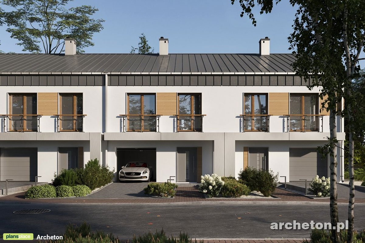 Dviejų aukštų namo projektas 156 m²: 4 Miegamieji, 2 Vonios, Atvira virtuvė, Garažas
