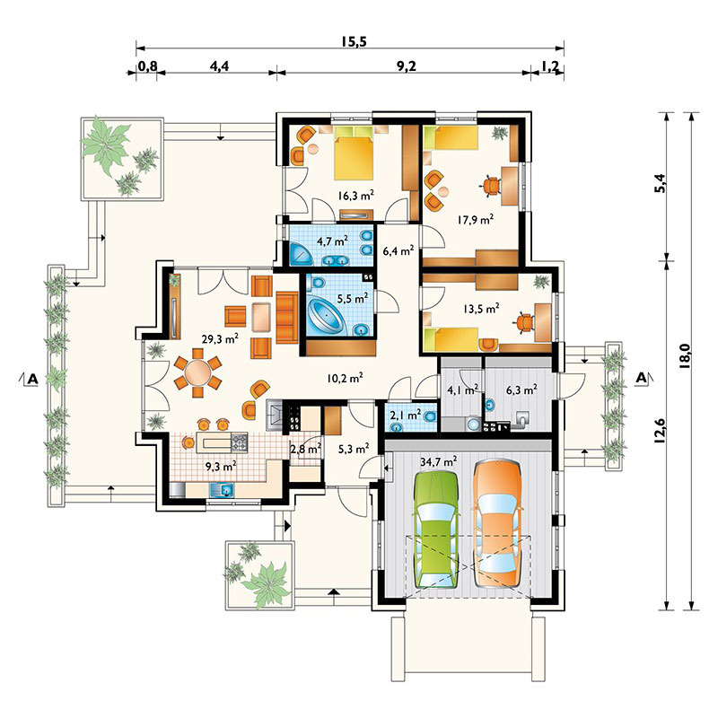 72734R - Pirmas Aukštas