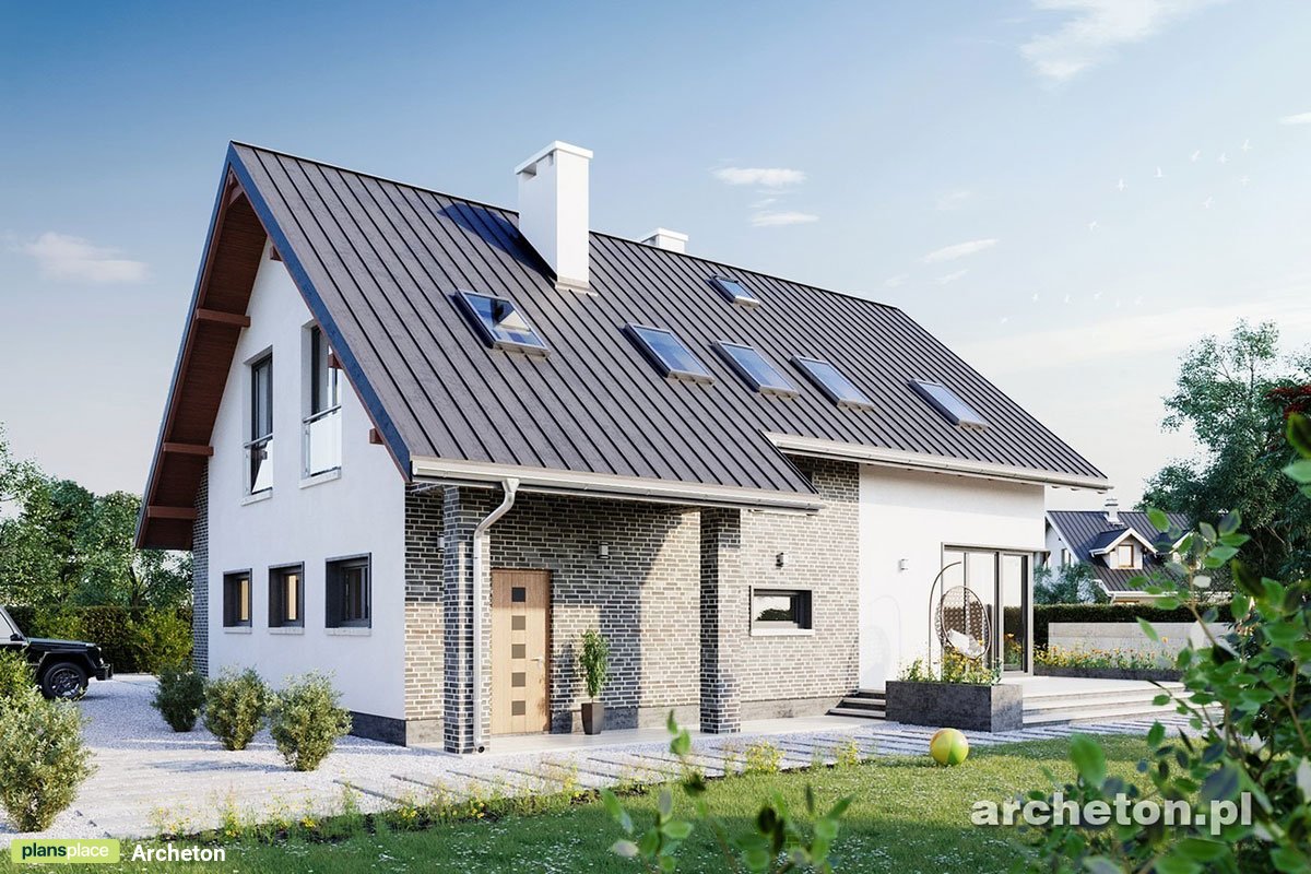 1600 Sq Ft House Plan with Back Porch and Closed Floor Plan