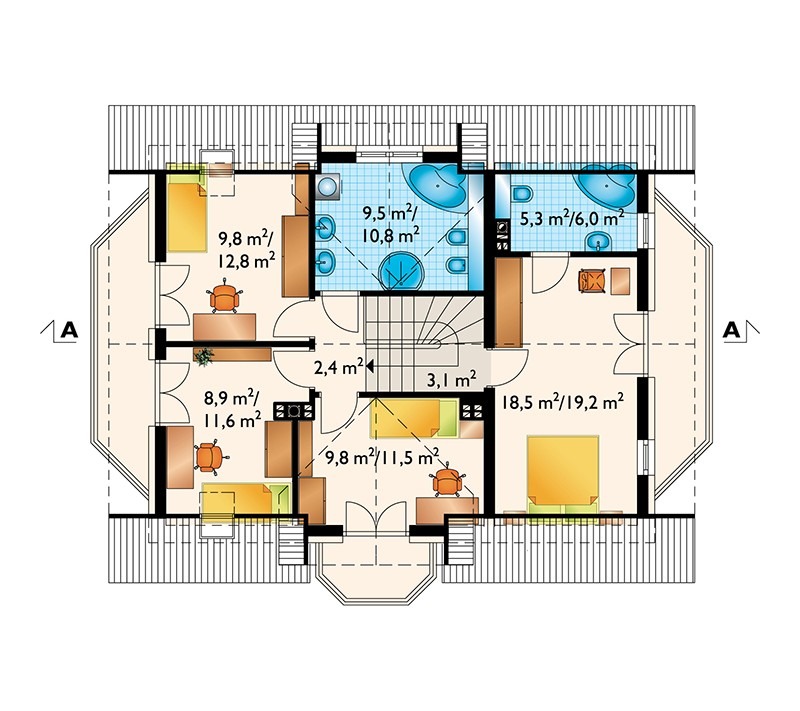 67053R - Antras Aukštas