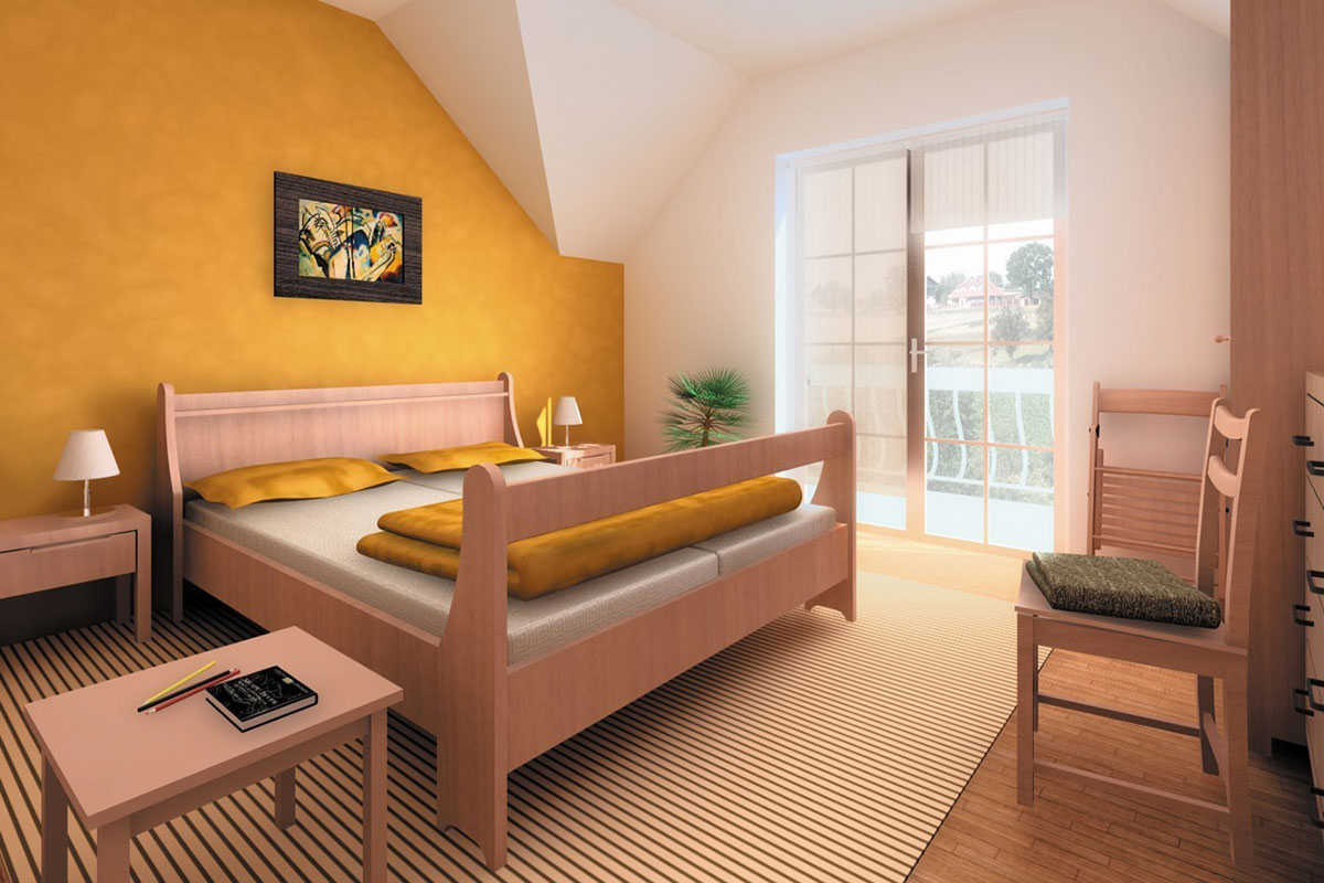 Namo projektas su mansarda 173 m²: 3 Miegamieji, 2 Vonios, Garažas
