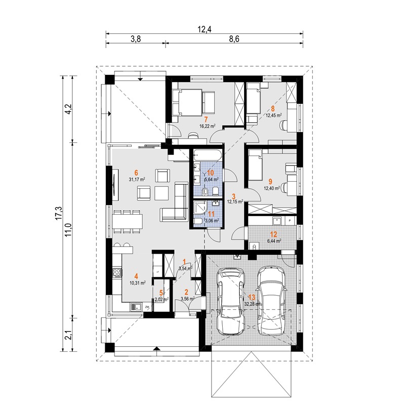 50589R - Pirmas Aukštas