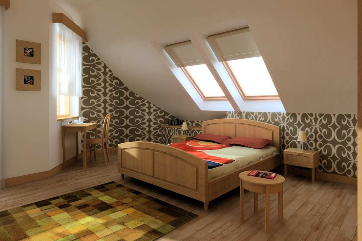 Home Plan with Exercise Room and Bay Window Breakfast Nook