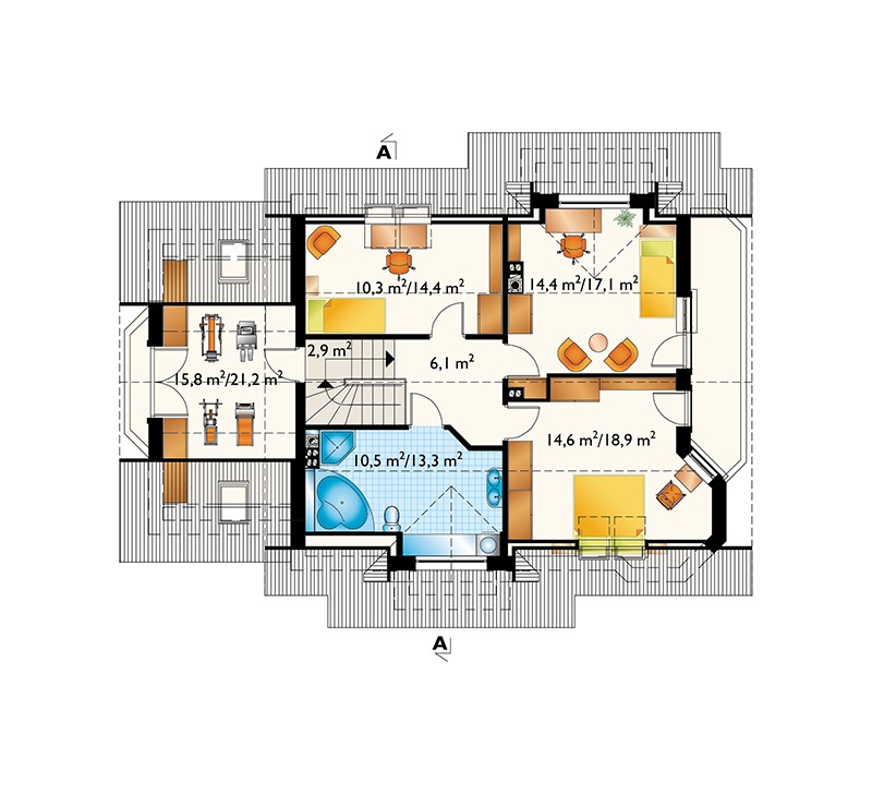 45643R - Antras Aukštas