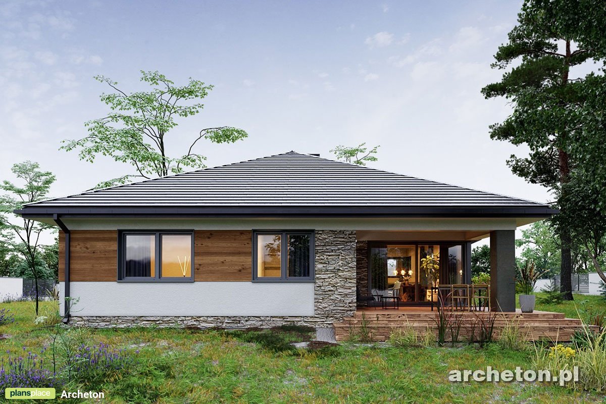 Home Plan with Laundry Room by Garage and Open Floor Plan