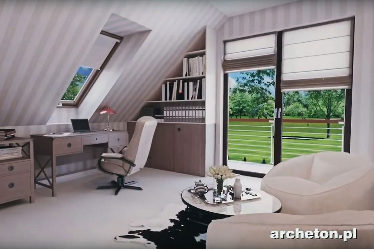 2300 Sq Ft Large House Plan with Bay Window and Rear Porch