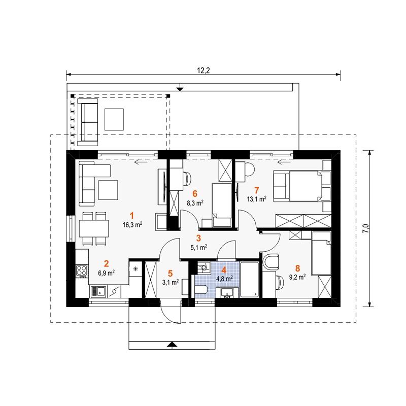 14647R - Pirmas Aukštas