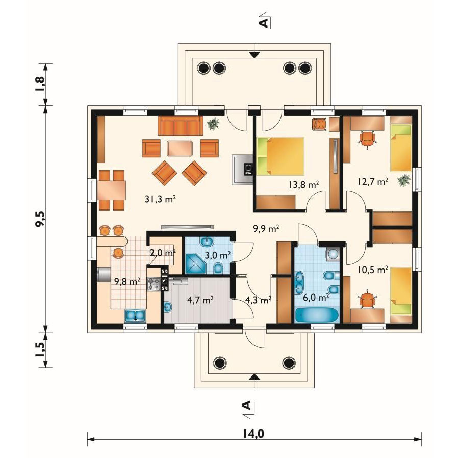 14152R - Pirmas Aukštas