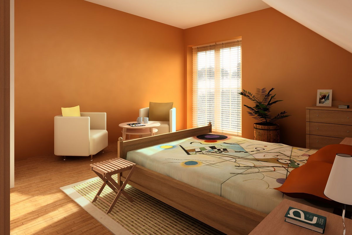 European House Plan with Bay Window and 3 Balconies