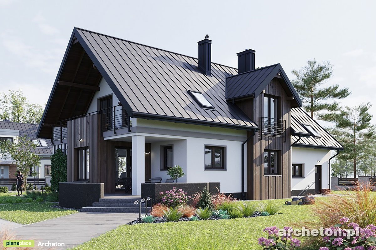 5-Bedroom 2-Story House Plan with Open Concept Kitchen