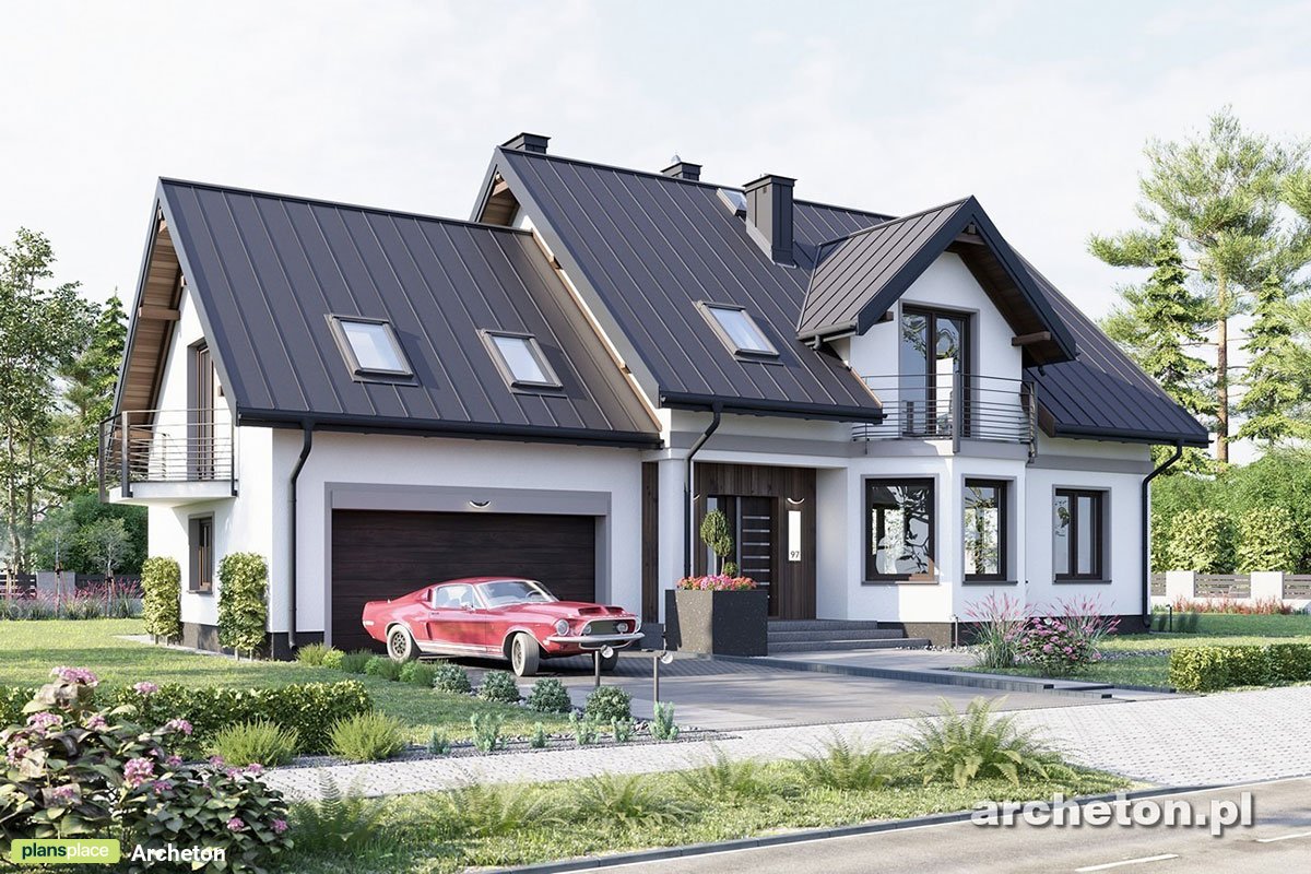 5-Bedroom 2-Story House Plan with Open Concept Kitchen