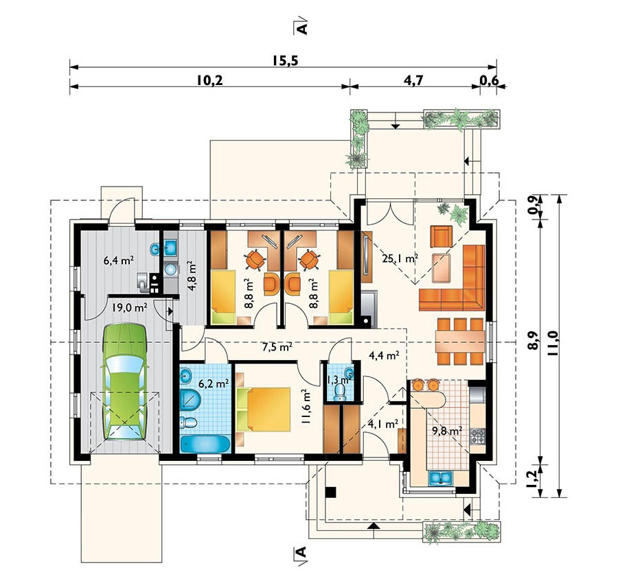 42070R - Pirmas Aukštas