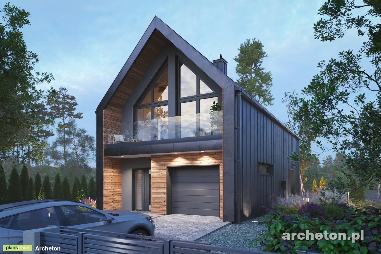 House Plan: 1188 sq ft, 1 Story, 4 Beds, 2 Baths, Open Floor Plan, 1-Car Garage