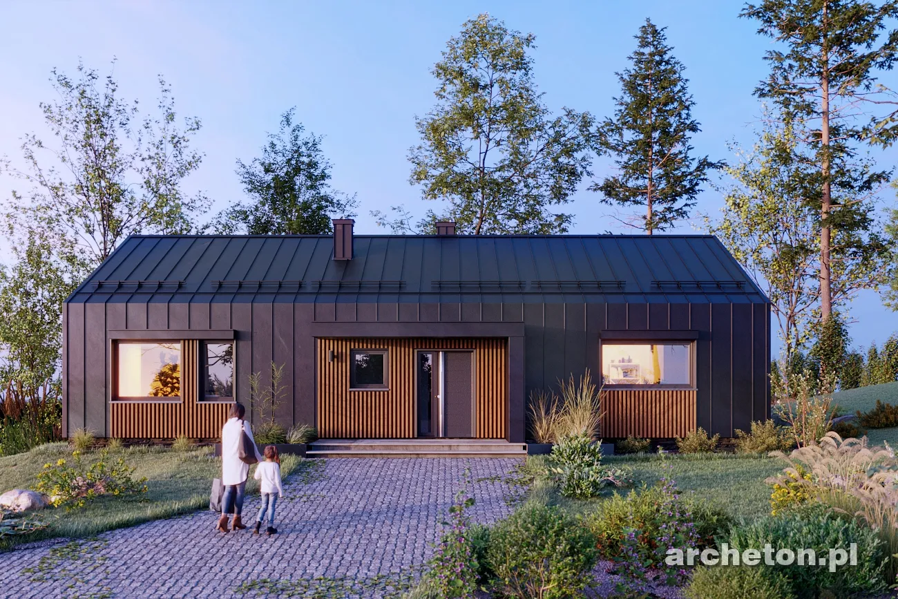 House Plan: 1109 sq ft, Parterowy, 3 plan.seo.beds, 2 plan.seo.baths