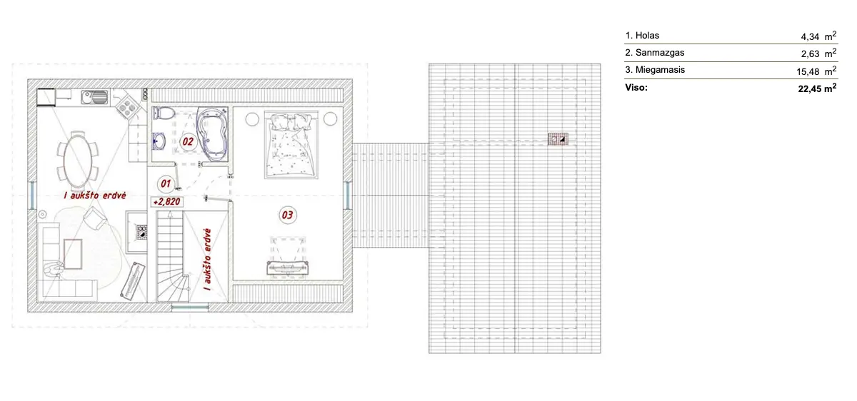 63224R - Antras Aukštas