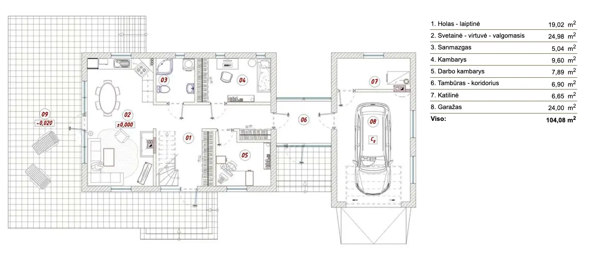 63224R - Pirmas Aukštas