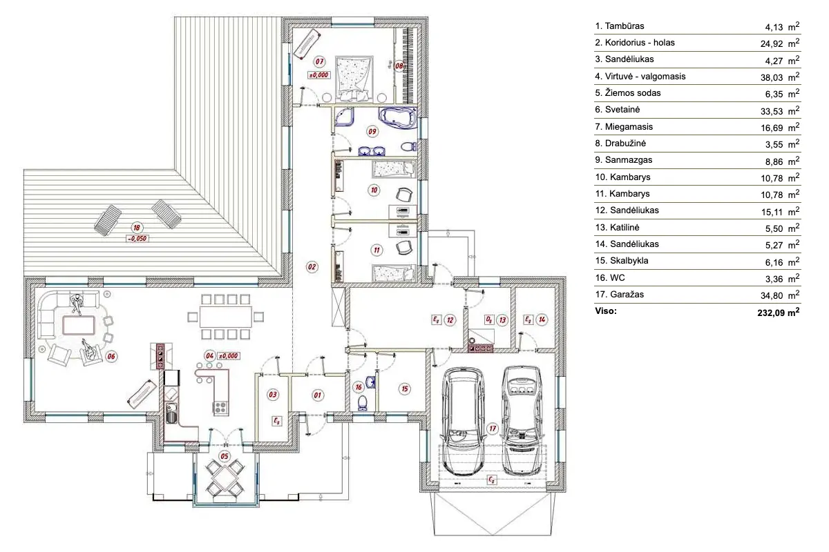 51244R - Pirmas Aukštas
