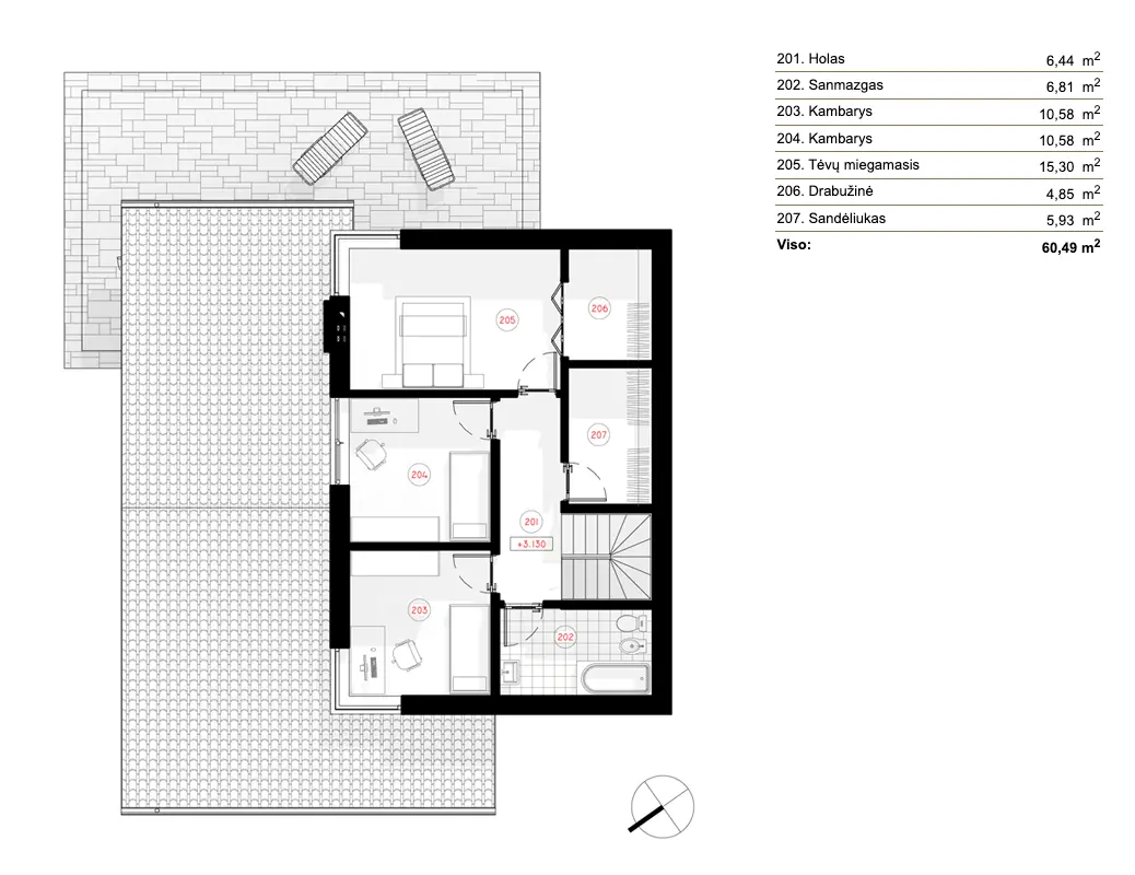64824R - Antras Aukštas
