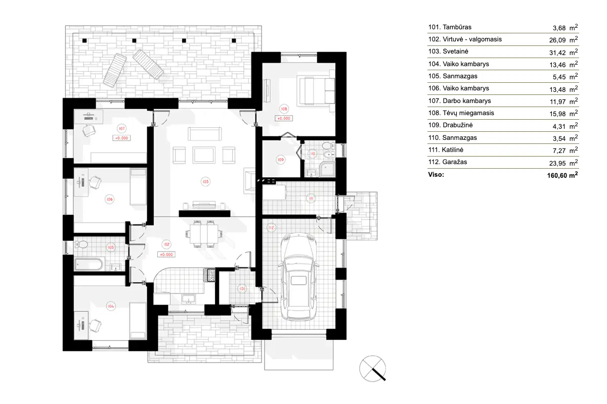 97310R - Pirmas Aukštas