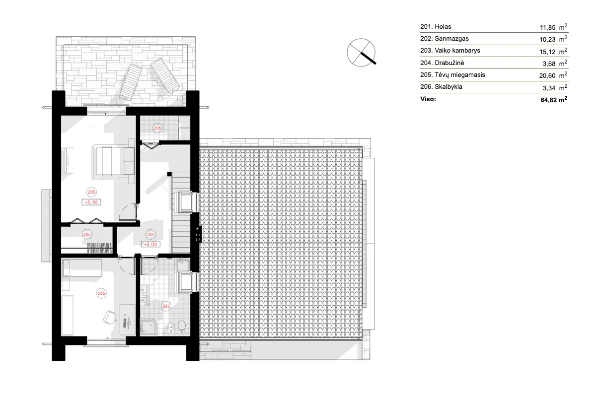 83682R - Antras Aukštas