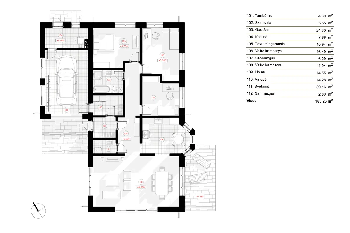 67607R - Pirmas Aukštas