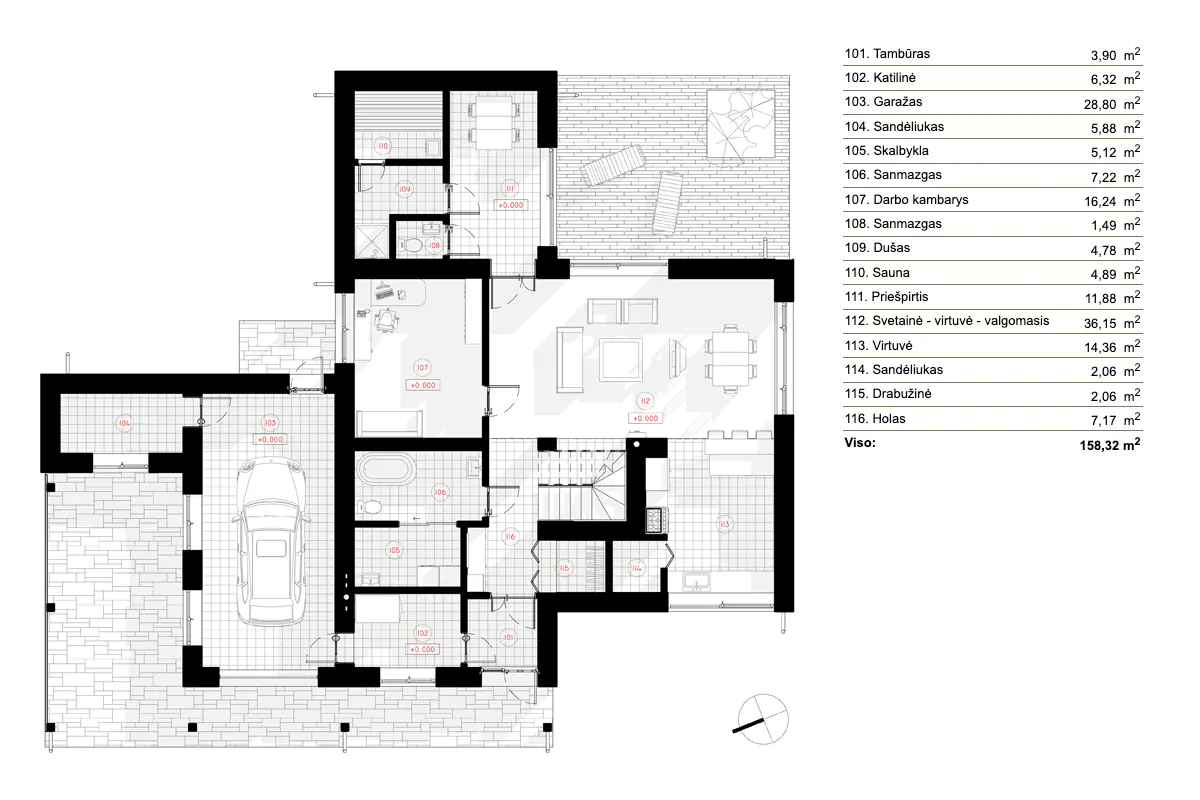 50075R - Pirmas Aukštas