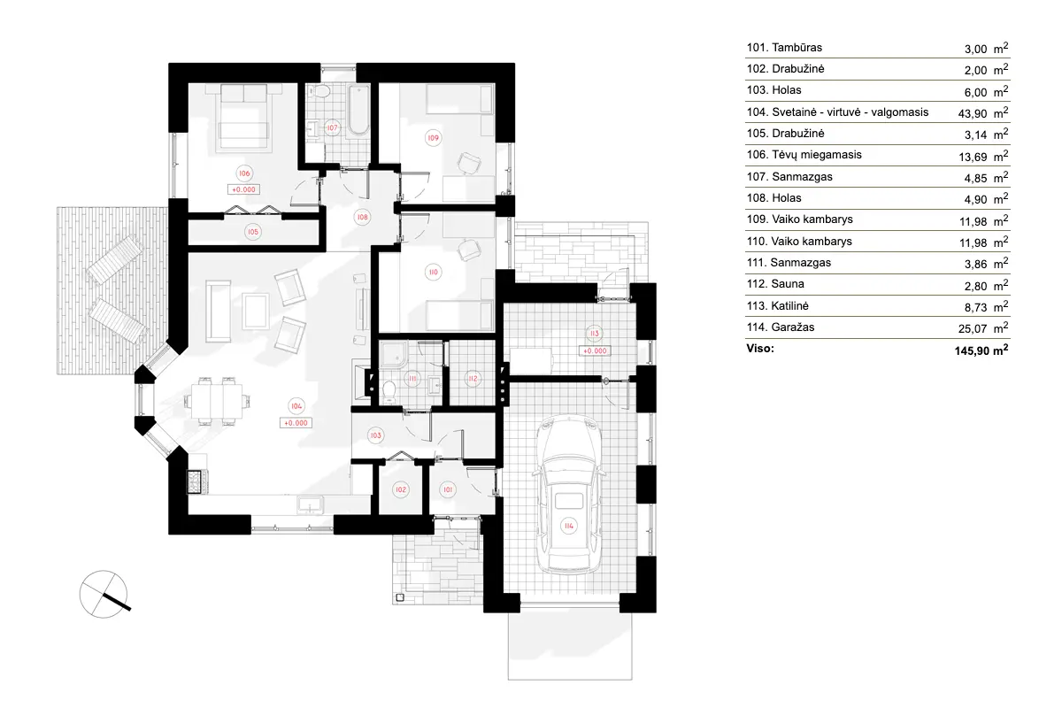 59570R - Pirmas Aukštas