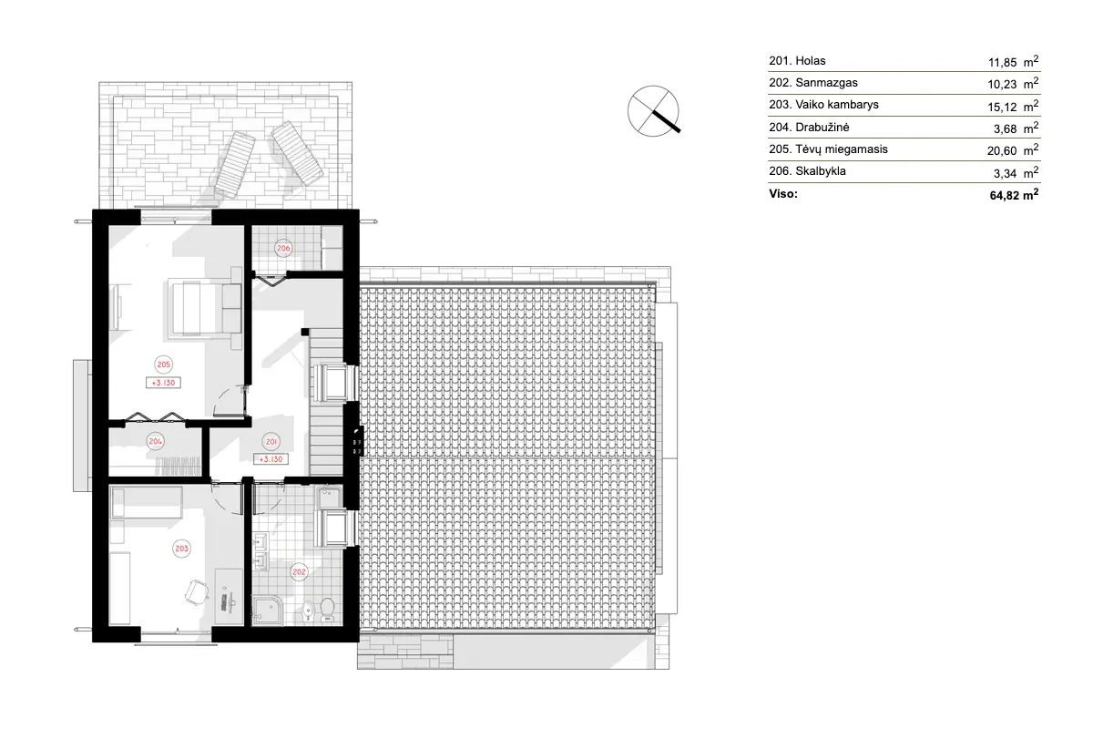 78770R - Antras Aukštas