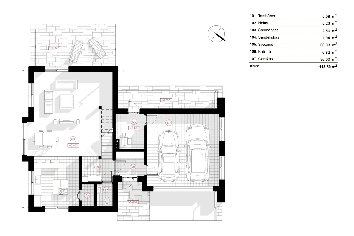 78770R - Pirmas Aukštas