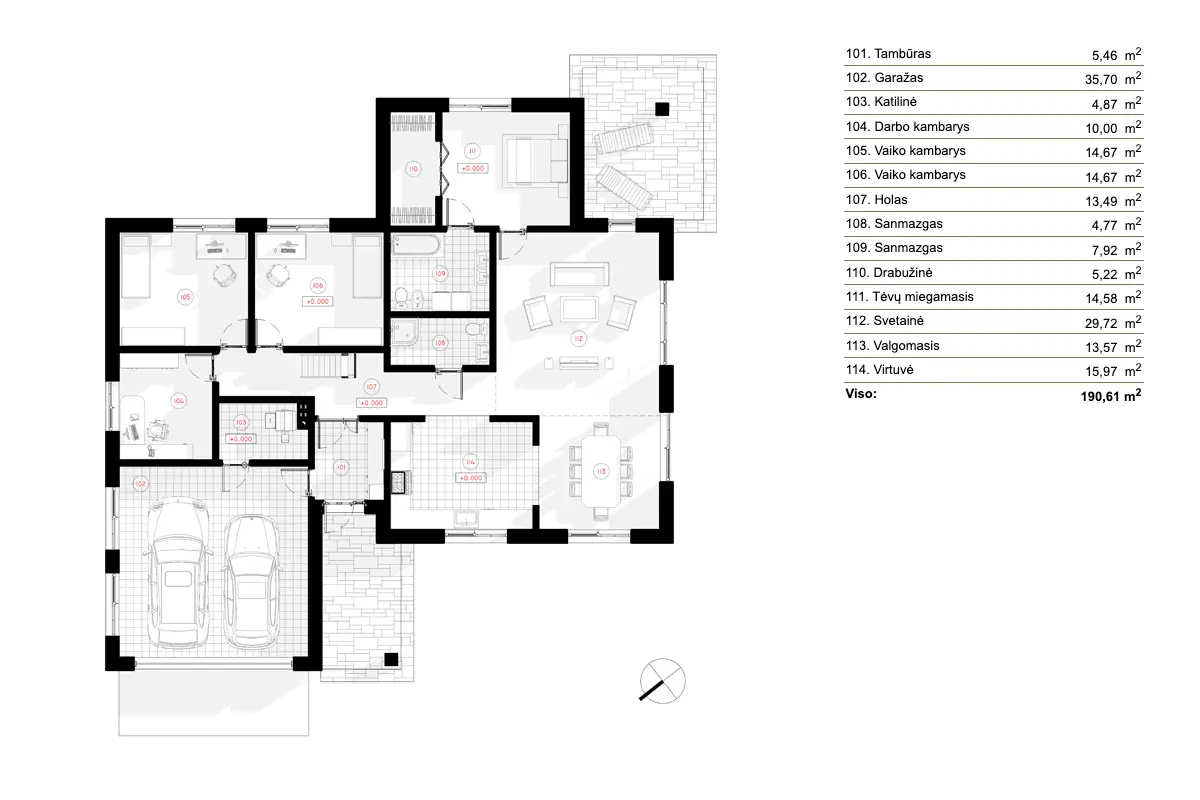 32957R - Pirmas Aukštas