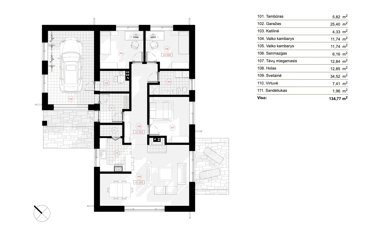90600R - Pirmas Aukštas