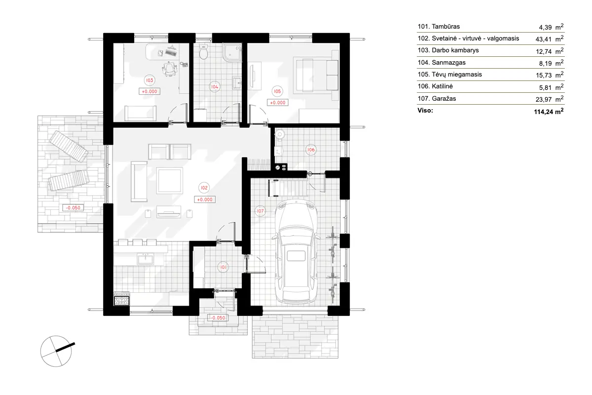 16746R - Pirmas Aukštas