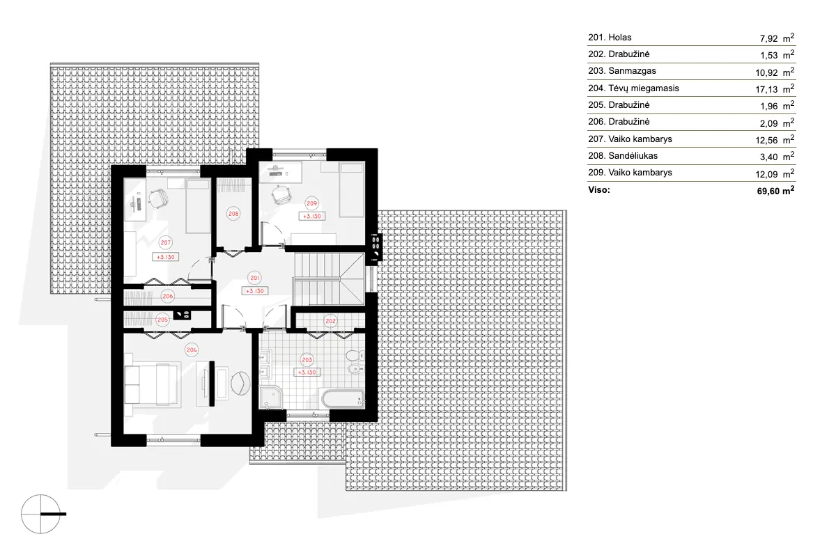 50448R - Antras Aukštas