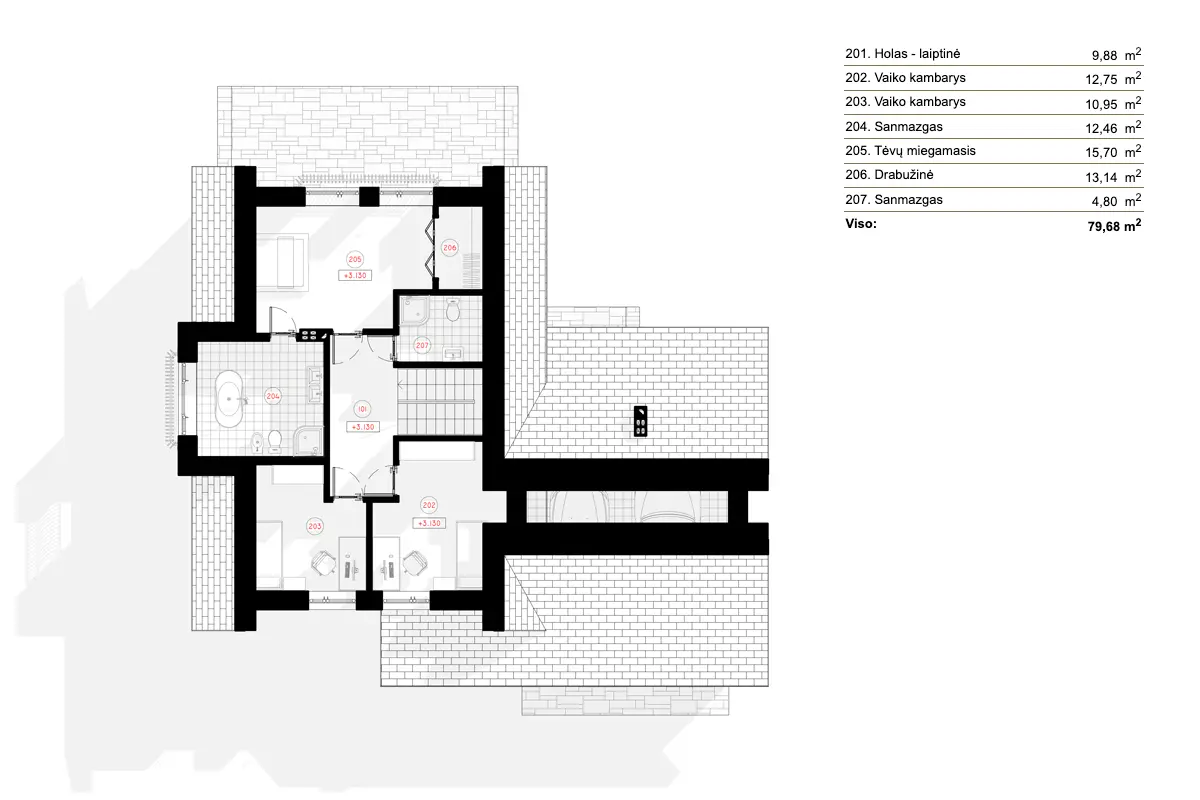 53551R - Antras Aukštas