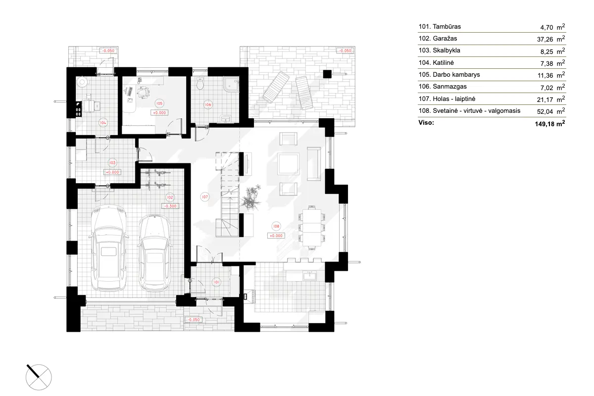 12222R - Pirmas Aukštas