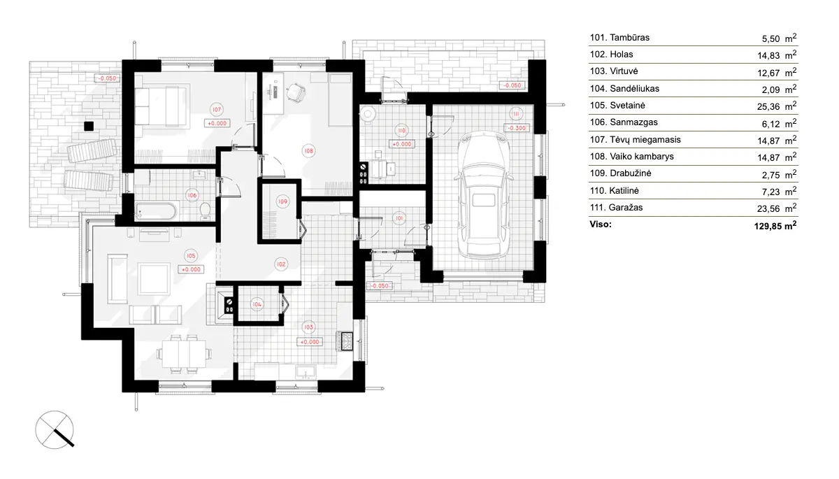 90761R - Pirmas Aukštas