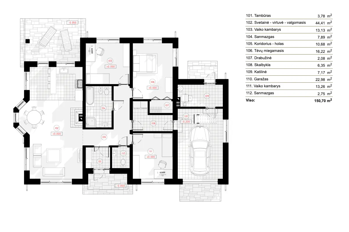 82442R - Pirmas Aukštas