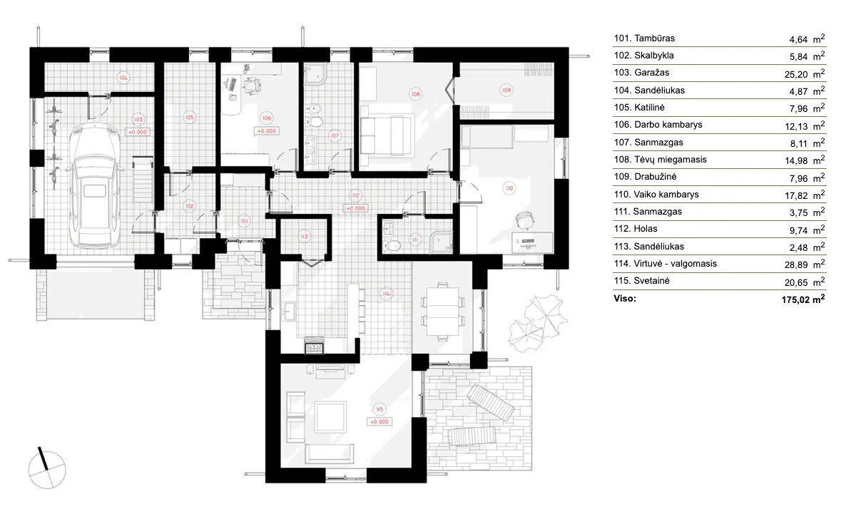 98578R - Pirmas Aukštas