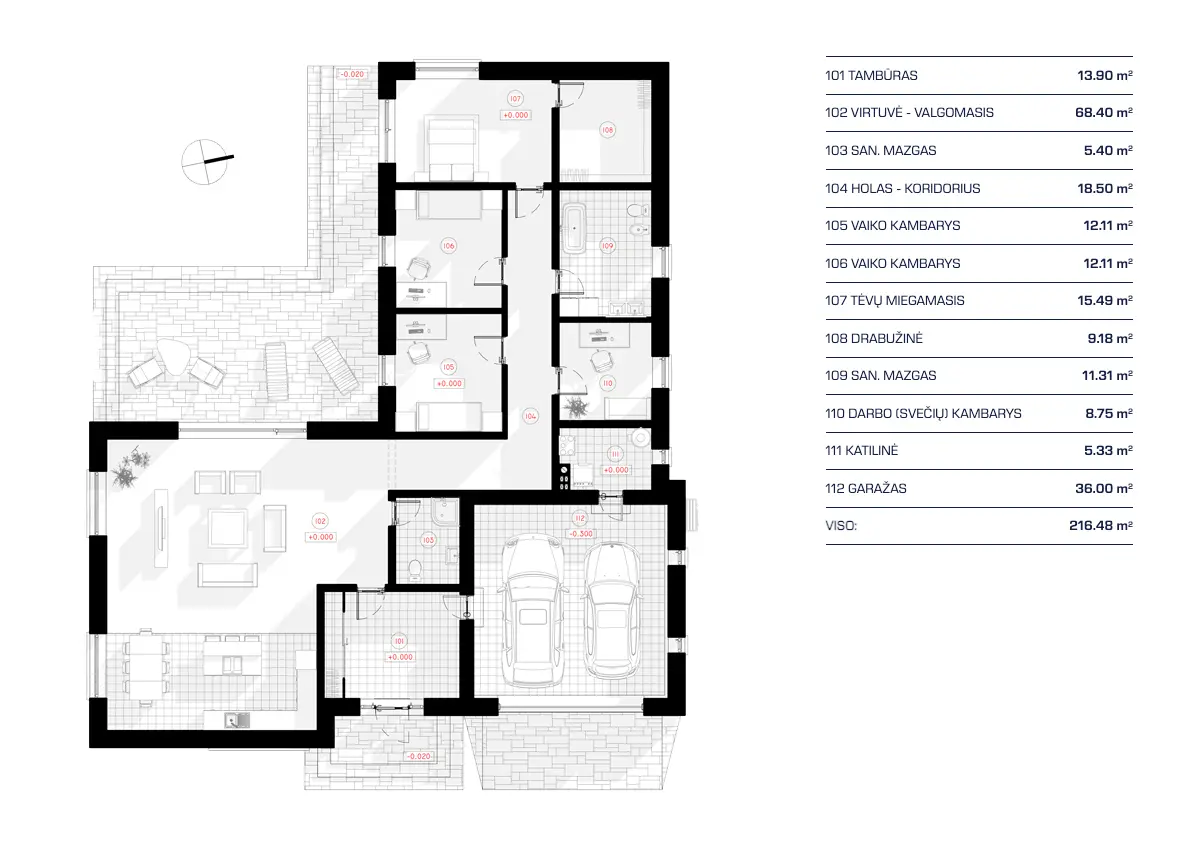 18543R - Pirmas Aukštas
