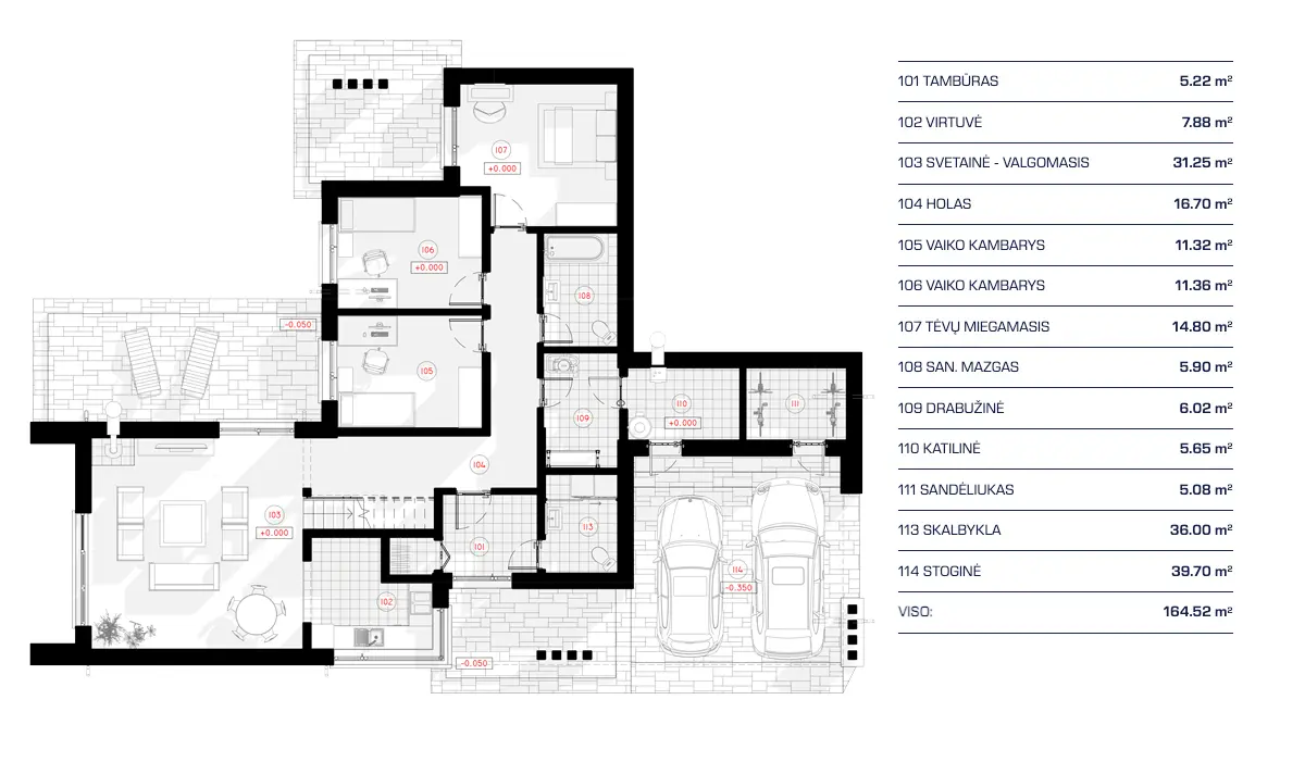 33195R - Pirmas Aukštas