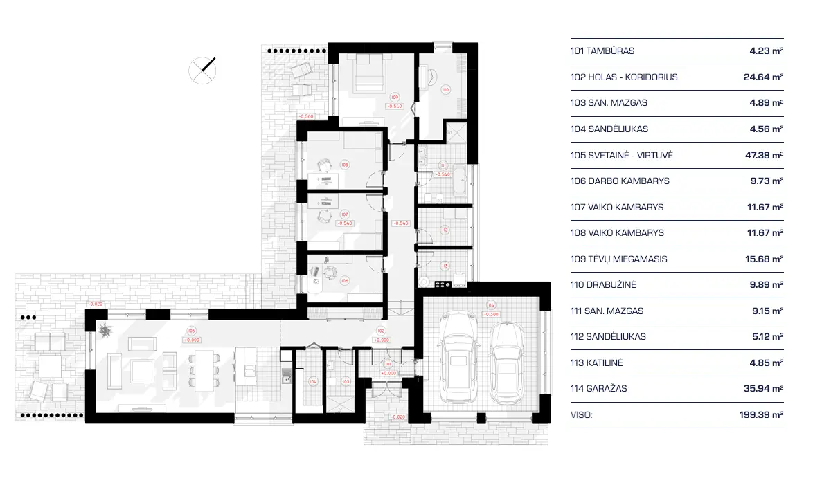 12971R - Pirmas Aukštas