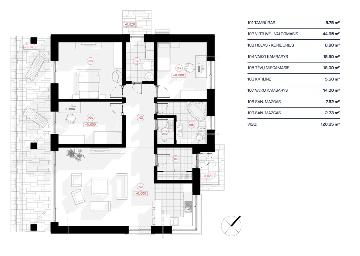 50696R - Pirmas Aukštas