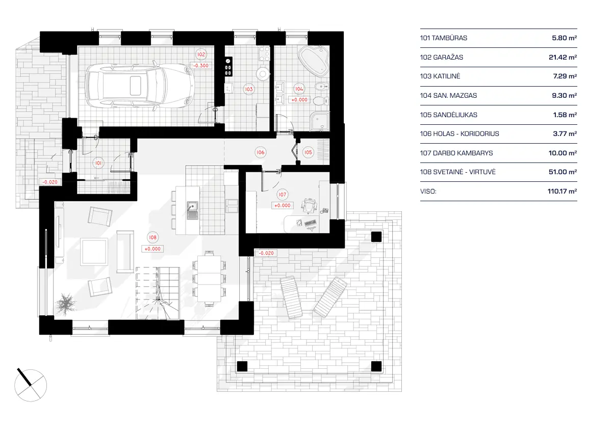 22635R - Pirmas Aukštas